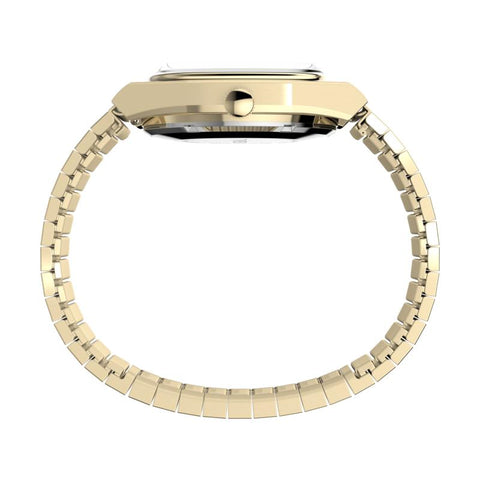 The Watch Boutique Timex Automatic 1983 E Line Reissue Gold-Tone Expansion Band Watch