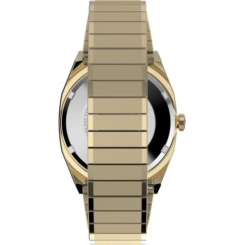 The Watch Boutique Timex Automatic 1983 E Line Reissue Gold-Tone Expansion Band Watch