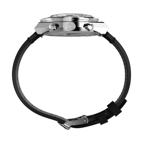 The Watch Boutique Timex Chronograph Peanuts Snoopy Leather Strap Watch