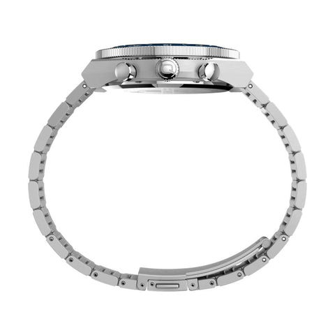 The Watch Boutique Timex Continental Chronograph Stainless Steel Bracelet Watch