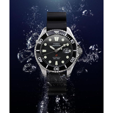 The Watch Boutique Timex Deep Water Meridian Automatic Men's Dive Watch