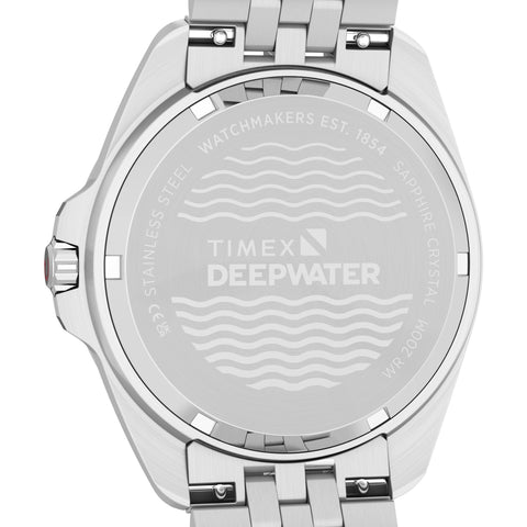 The Watch Boutique Timex Deepwater Arctic Jubilee Stainless Steel Strap Watch