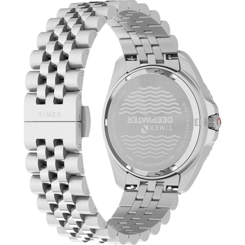 The Watch Boutique Timex Deepwater Arctic Jubilee Stainless Steel Strap Watch