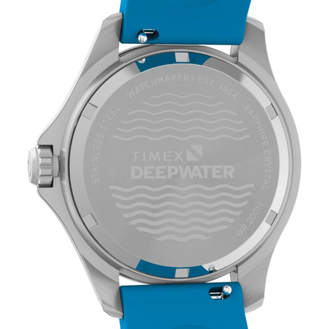 The Watch Boutique Timex Deepwater Meridian 200 HNBR Rubber Strap Watch