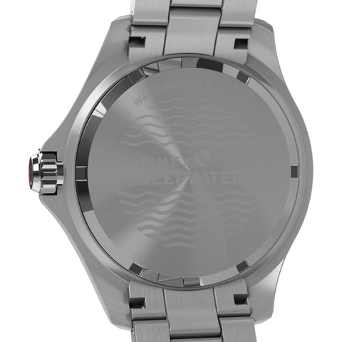 The Watch Boutique Timex Deepwater Meridian 200 Stainless Steel Dive Watch