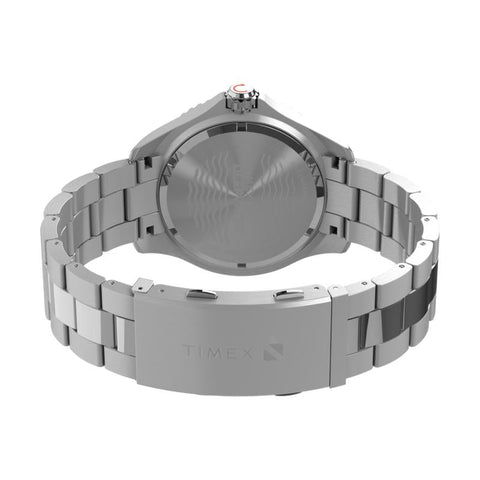 The Watch Boutique Timex Deepwater Meridian 200 Stainless Steel Dive Watch