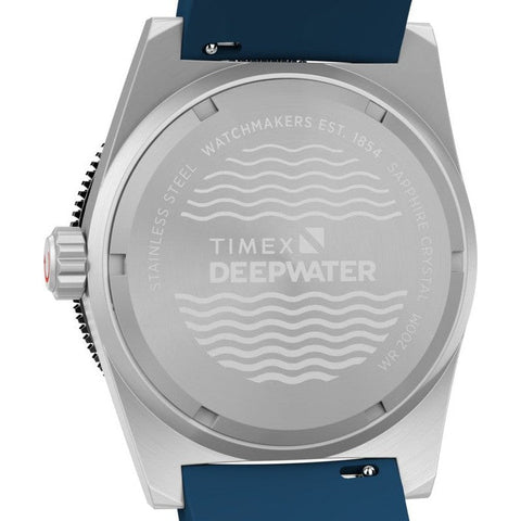 The Watch Boutique Timex Deepwater Reef 200 41mm Synthetic Rubber Strap Watch