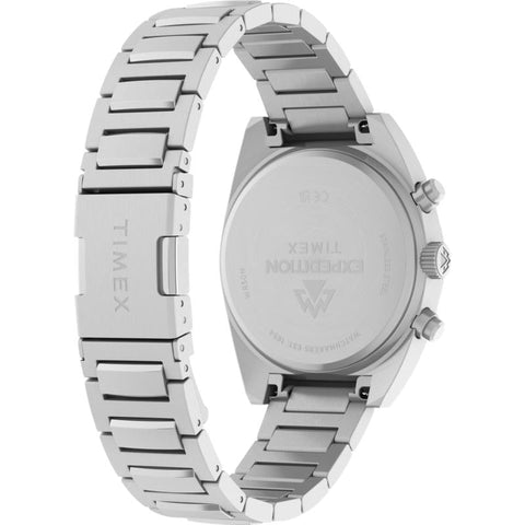 The Watch Boutique Timex Expedition Capstone Chronograph Stainless Steel Bracelet Watch