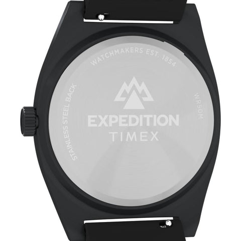 The Watch Boutique Timex Expedition Capstone Silicone Strap Watch