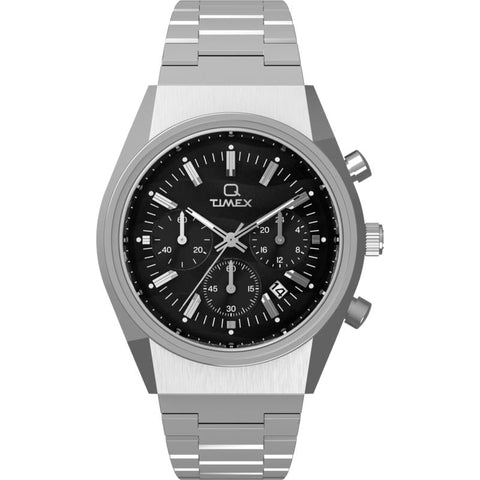 The Watch Boutique Timex Falcon Eye Chronograph Stainless Steel Bracelet Watch