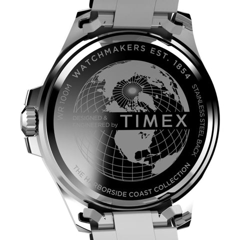 The Watch Boutique Timex Harborside Coast Stainless Steel Watch