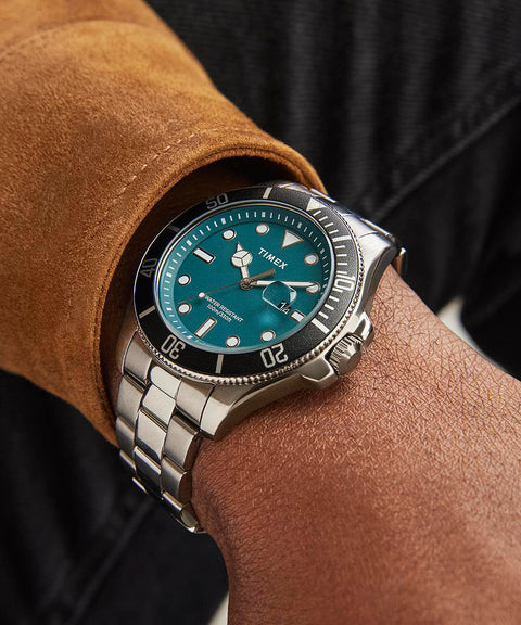 The Watch Boutique Timex Harborside Coast Stainless Steel Watch