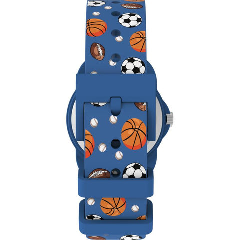 The Watch Boutique Timex Kids Time Teacher Silicone Strap Watch