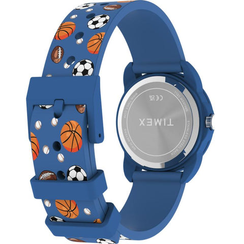The Watch Boutique Timex Kids Time Teacher Silicone Strap Watch
