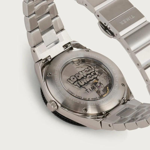 The Watch Boutique Timex M79 Looney Tunes Bugs Bunny Automatic Stainless Steel Bracelet Watch