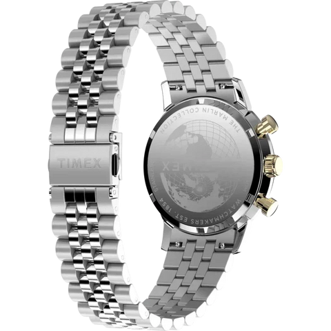 The Watch Boutique Timex Marlin Chronograph Tachymeter 40mm Stainless Steel Bracelet Watch