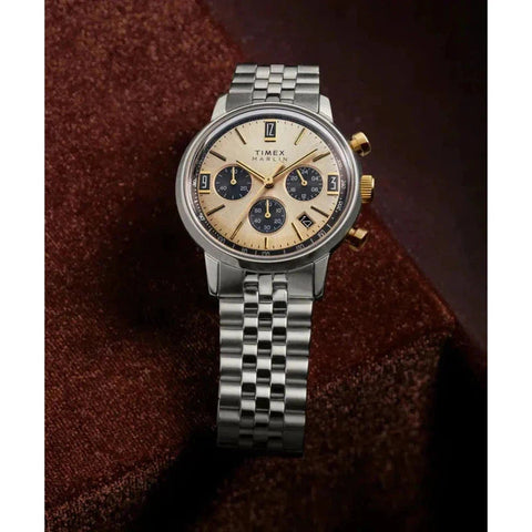 The Watch Boutique Timex Marlin Chronograph Tachymeter 40mm Stainless Steel Bracelet Watch