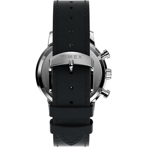 The Watch Boutique Timex Marlin Chronograph Tachymeter Leather Strap Watch