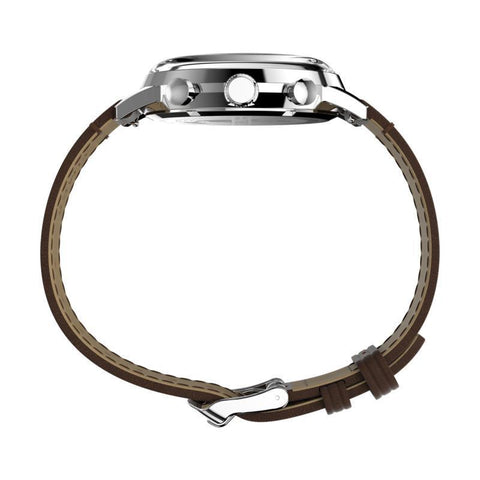 The Watch Boutique Timex Marlin Chronograph Tachymeter Leather Watch