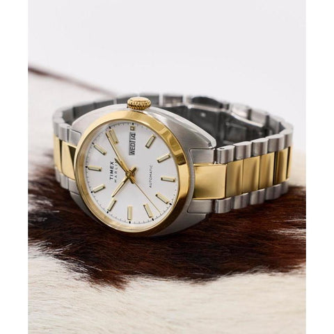 The Watch Boutique Timex Marlin Draper Automatic Stainless Steel Bracelet Watch