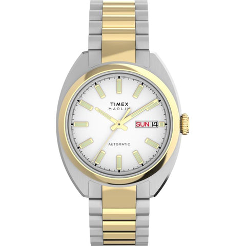 The Watch Boutique Timex Marlin Draper Automatic Stainless Steel Bracelet Watch