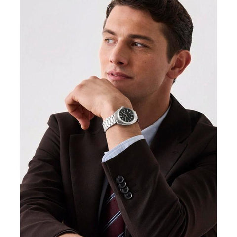 The Watch Boutique Timex Marlin Draper Automatic Stainless Steel Watch