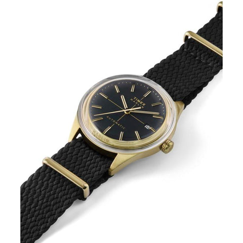 The Watch Boutique Timex Marlin Jet Automatic Fabric Strap Watch