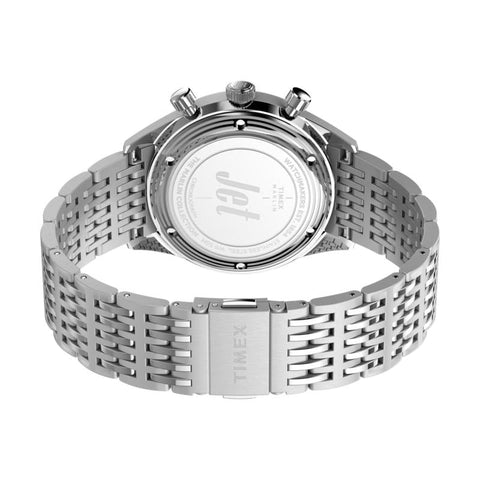 The Watch Boutique Timex Marlin Jet Quartz Chronograph Stainless Steel Watch