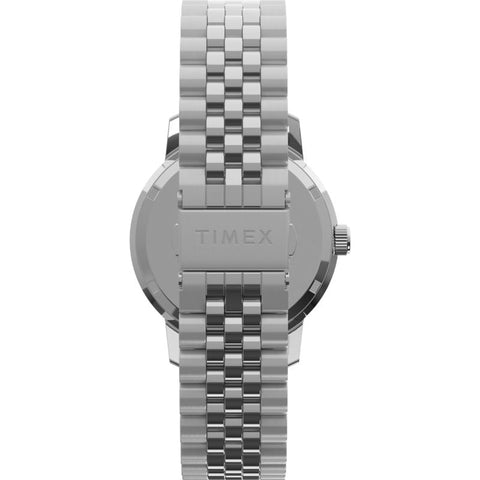 The Watch Boutique Timex Marlin Quartz GMT Stainless Steel Bracelet Watch