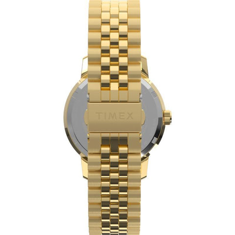 The Watch Boutique Timex Marlin Quartz GMT Stainless Steel Dual-Time Watch