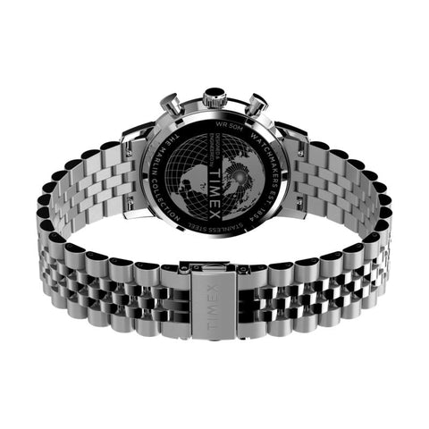 The Watch Boutique Timex Marlin Stainless Steel Chronograph Tachymeter Watch