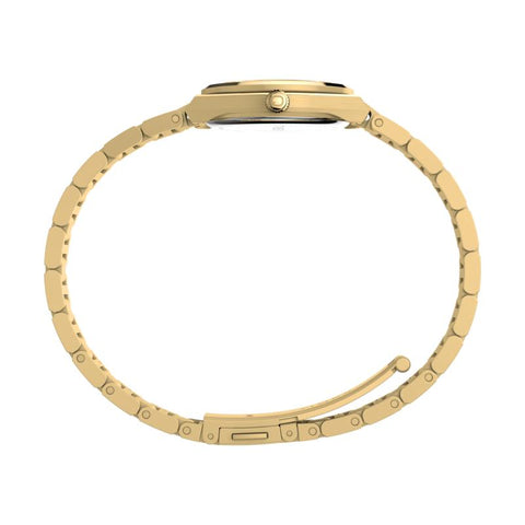 Timex Q Continental Mini Stainless Steel Bracelet Watch