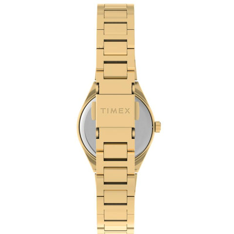 Timex Q Continental Mini Stainless Steel Bracelet Watch