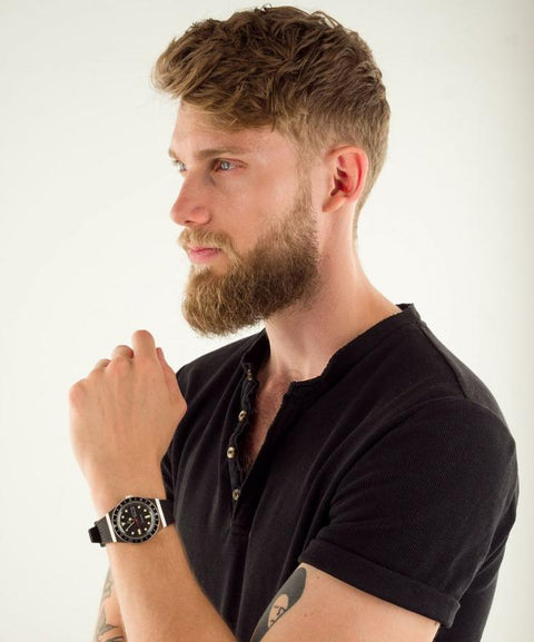 Timex Q Reissue Men's Black Rubber Strap Watch