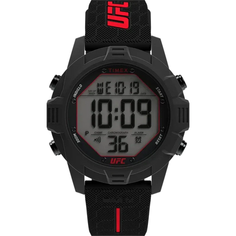 The Watch Boutique Timex UFC Brawler 43mm Silicone Strap Watch