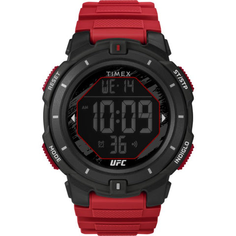 The Watch Boutique Timex UFC Rumble 50mm PU Strap Watch