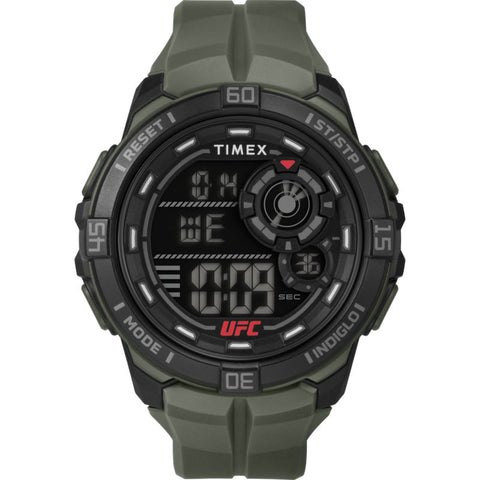 The Watch Boutique Timex UFC Rush 52mm PU Strap Watch