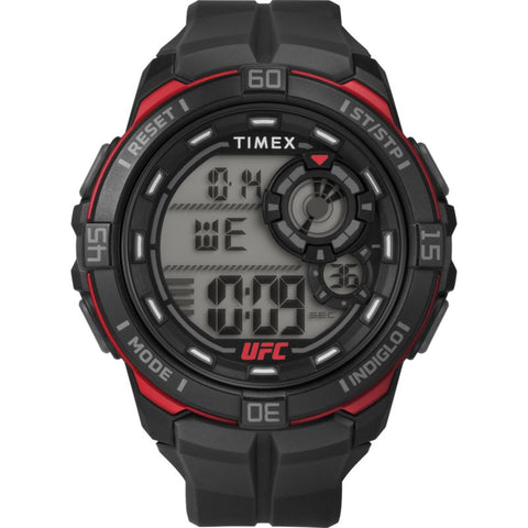 The Watch Boutique Timex UFC Rush 52mm PU Strap Watch