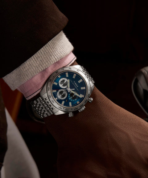 Timex Waterbury Traditional Chronograph Stainless Steel Watch