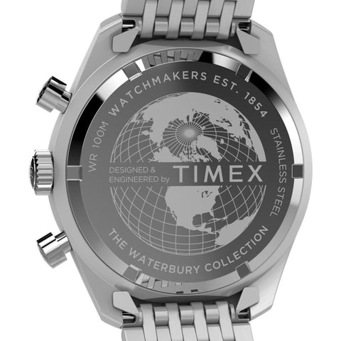 Timex Waterbury Traditional Chronograph Stainless Steel Watch