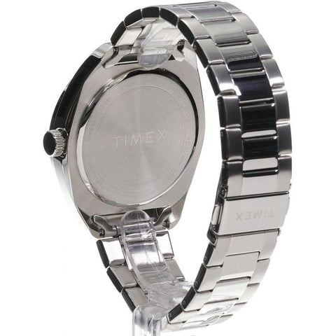 The Watch Boutique Timex Weston Stainless Steel Blue Dial Watch