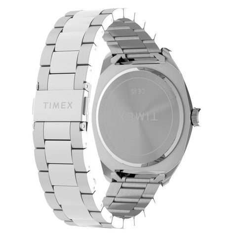 The Watch Boutique Timex Weston Stainless Steel Bracelet Green Dial Watch
