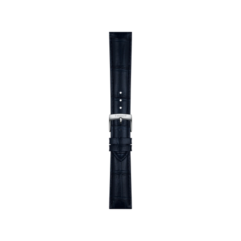 The Watch Boutique Tissot 18mm Blue Leather Watch Strap T852.051.029