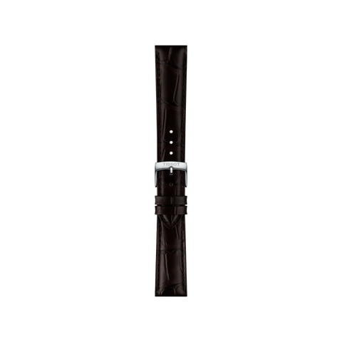 The Watch Boutique Tissot 18mm Brown Leather Watch Strap T852.051.032