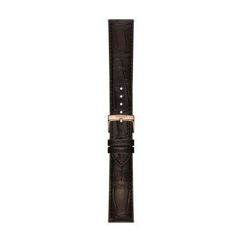 The Watch Boutique Tissot 20mm Brown Leather Watch Strap T852.043.014