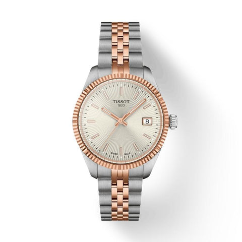 The Watch Boutique Tissot Ballade Rose Gold PVD Quartz Watch T156.210.22.031.01
