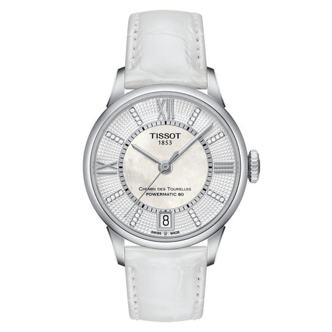 The Watch Boutique Tissot Chemin des Tourelles Powermatic 80 Lady Watch T099.207.16.116.00