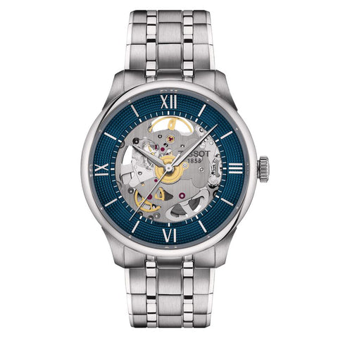 The Watch Boutique Tissot Chemin des Tourelles Skeleton Watch T139.836.11.048.00