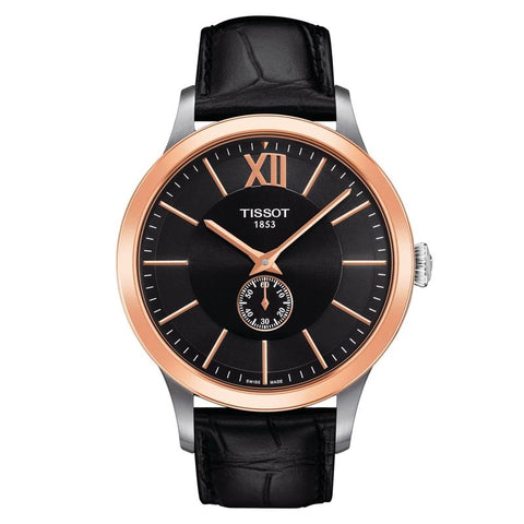 The Watch Boutique Tissot Classic Gent Automatic 18K Gold Watch T912.428.46.058.00 Default Title