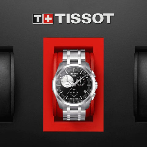 The Watch Boutique Tissot Couturier GMT Watch T035.439.11.051.00